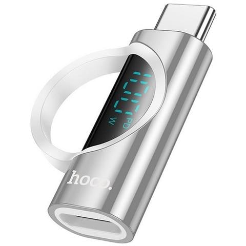 Adattatore Misuratore Potenza Ua17 Type C - Usb-c Maschio Femmina Fino A 100w Per Smartphone - Foto 1