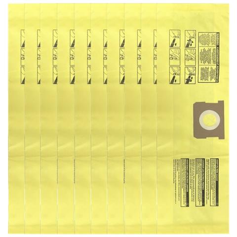 Confezione Da 10 Sacchetti Per Aspirapolvere Compatibili Con Shop-vac Tipo D, Sacchetti Filtro Per Raccolta Universale - Foto 1