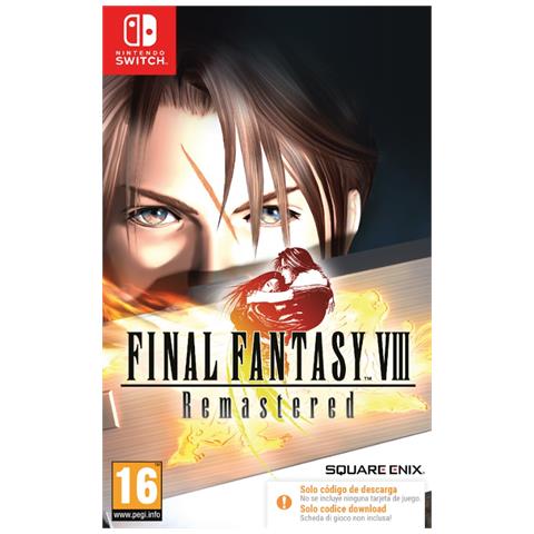 Final Fantasy VIII Remastered Rimasterizzata Tedesca, Inglese, ESP, Francese, ITA, Giapponese Nintendo Switch - Foto 1