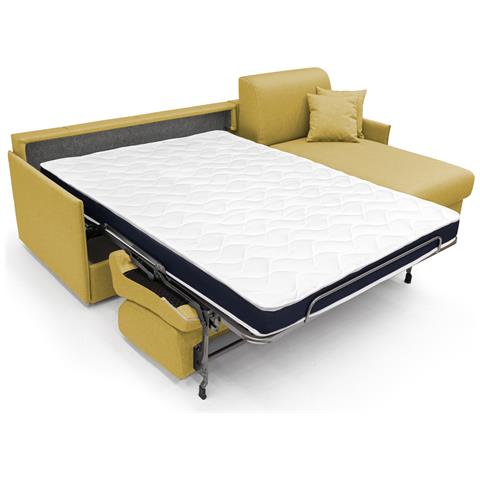 Evans Divano Letto Angolare Impermeabile T13 Giallo - Foto 2