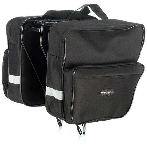 Borse Laterali Nere Con Tasche E Rifrang. - Foto 1