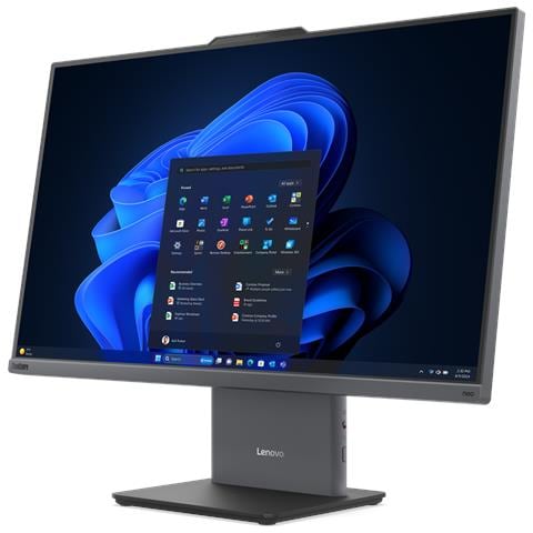 ThinkCentre neo 55a 24 Gen 6 AMD Ryzen AI 7 350 60,5 cm (23.8") 1920 x 1080 Pixel PC All-in-one 32 GB DDR5-SDRAM 1 TB SSD Windows 11 Pro Wi-Fi 6 (802.11ax) Grigio - Foto 9