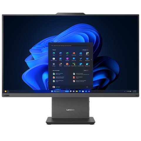 ThinkCentre neo 55a 24 Gen 6 AMD Ryzen AI 7 350 60,5 cm (23.8") 1920 x 1080 Pixel PC All-in-one 32 GB DDR5-SDRAM 1 TB SSD Windows 11 Pro Wi-Fi 6 (802.11ax) Grigio - Foto 1