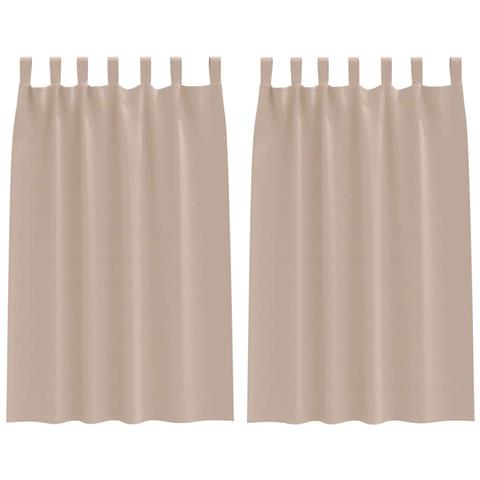 Tende con tende 2 pcs Talpa Poliestere - Foto 1
