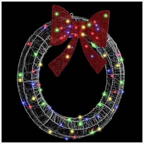 Ghirlanda con 80 LED Multicolore 90 cm Acrilico - Foto 2