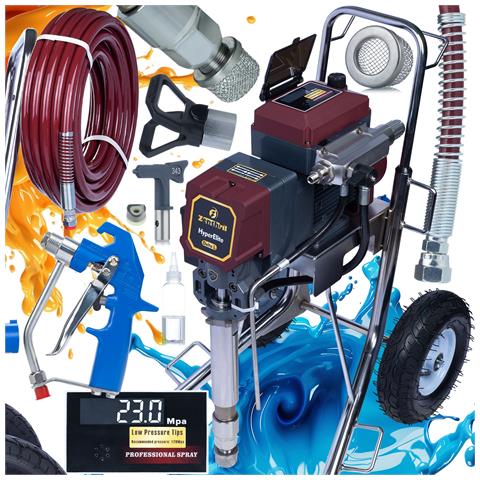 Agitatore Verniciatore Zenthril Delta L - 4000w 23mpa 8l /min | Tecnologia Hyperelite | Vernici E Stucchi - Foto 1