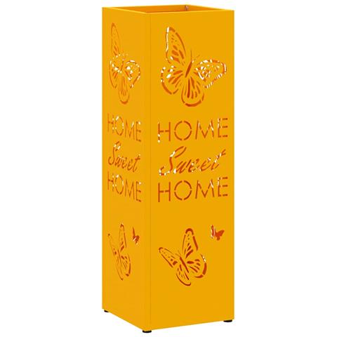 Supporto per Ombrellone Senape 15.5 x 15.5 x 49 cm Metallo - Foto 1