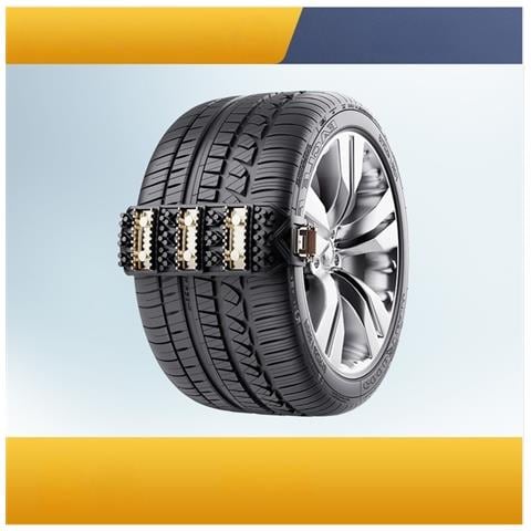 Catene Da Neve Tendinite Ispessite Per Auto E Suv - Aderenza Migliorata Black - Foto 2