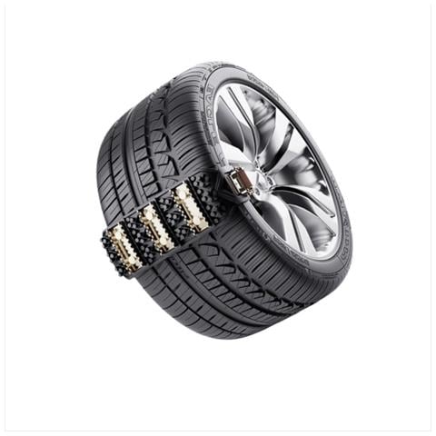 Catene Da Neve Tendinite Ispessite Per Auto E Suv - Aderenza Migliorata Black - Foto 4