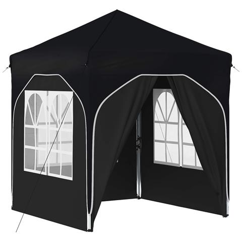 Tenda per feste a pop-up 192 x 192 x 245 cm Antracite - Foto 1
