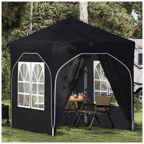 Tenda per feste a pop-up 192 x 192 x 245 cm Antracite - Foto 2