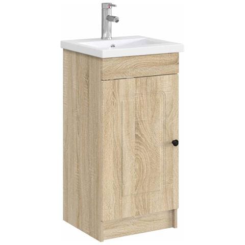 Lavabo da bagno Cromato 42 x 40 x 16,5 cm Metallo - Foto 2