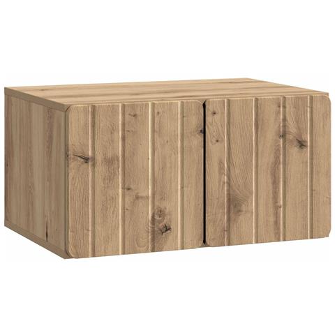 Mobile Porta TV da Muro Rovere Artigianale 59,5 x 41 x 30 cm - Foto 1