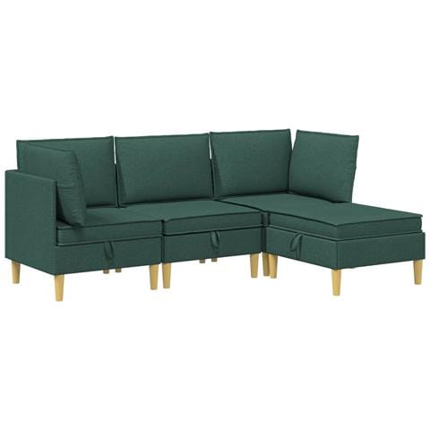 Set di divani modulari con spazio di archiviazione 4 pcs - Foto 1