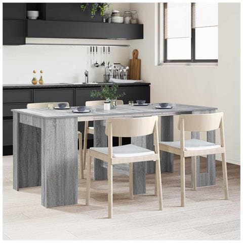 Tavolo da Pranzo 180 x 85 x 75 cm Legno ingegnerizzato - Foto 2