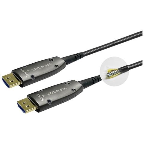 50m OPTIC HDMI 4K Amored cable on drum cavo HDMI HDMI tipo A (Standard) Nero - Foto 5