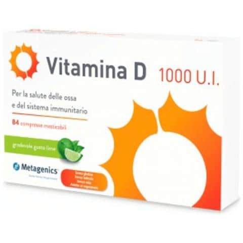 Vitamina D 1000 ui 84 Compresse Masticabili - Foto 1