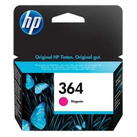 CB319EE Cartuccia Ink Originale 364 Magenta Photosmart C5380 Capacità 300 Pagine - Foto 2