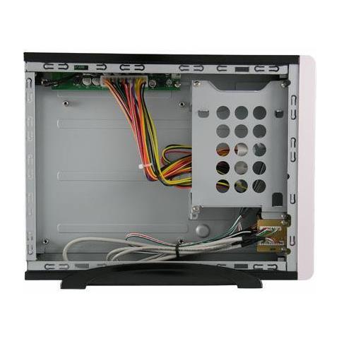 Case LC-1360mi Mini Tower Mini-ITX 2 Porte USB 3.0 Colore Nero e Bianco - Foto 3