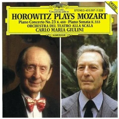 Mozart - Horowitz Plays. . - Piano Concerto No. 23 K. 488 Piano Sonata K. 333 - Giulini - Foto 1
