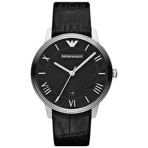 Orologio Uomo classic ar1611 al quarzo cinturino in pelle - Foto 3