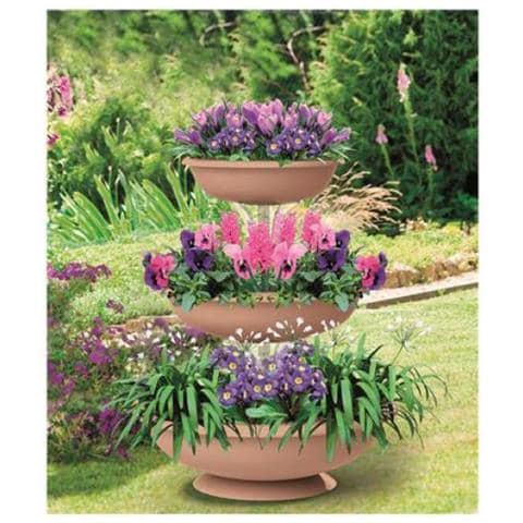 Ciotola Per Fiori 'fontana' - Ø Cm 30 40 50 - Terracotta - Foto 5