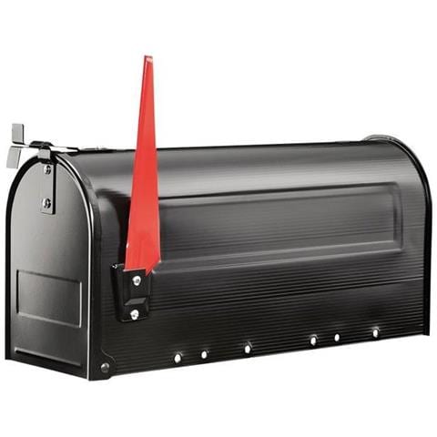 Cassetta Della Posta Us-box 891 S Lamiera Dacciaio Nero - Foto 1