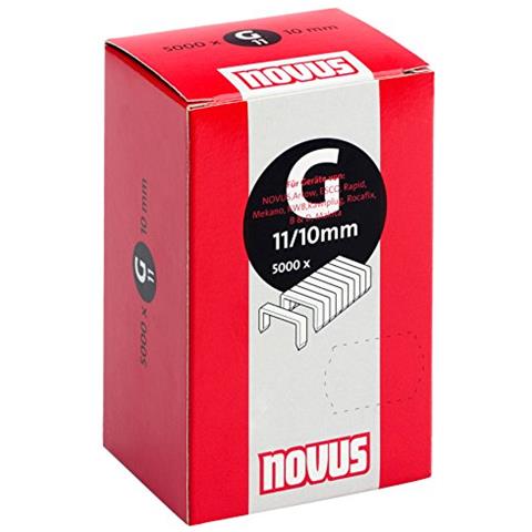 006.580 Punti Metallici, G 11 10 mm, 5000 Pezzi 10 millimetri - Foto 1