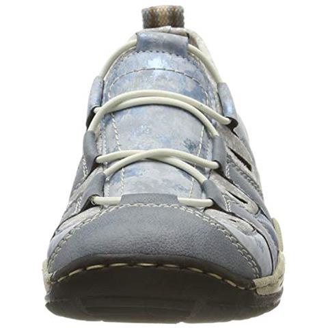 L0561-12, Scarpe Da Ginnastica Basse Donna, Blu (adriatico / Cielo / Silver Flower 12), 39 Ue - Foto 2