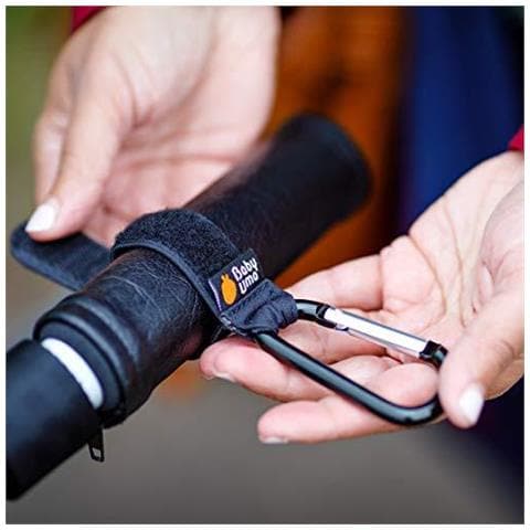 Buggy Clip Da - Tripla Award Winning Madeformums Lovedbyparents Awards. Agganciare Le Buste Della Spesa Borsa O Un Sacchetto Modifica Del Passeggino Carrozzina O Passeggino - Nero 2 Pack - Foto 2