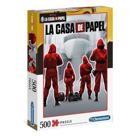 CLM35084 Puzzle da 500 Pezzi - Netflix: La Casa di Carta - Foto 1