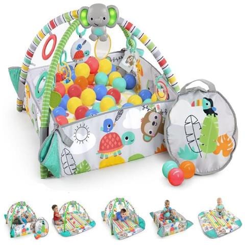 Gioca Al Tappetino 5 In 1 - Palestra E Vasca Per Le Palline A Modo Tuo Ball Play ™ - Totalmente - Foto 2