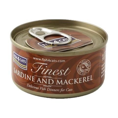 Cibo per gatti Finest Sardine e sgombro 70 gr - Foto 1