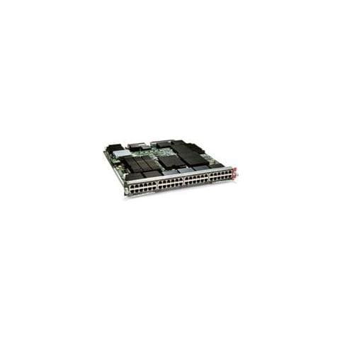 Cisco WS-X6848-TX-2T= , Gigabit, 1000BASE-T, IEEE 802.1D, IEEE 802.1Q, IEEE 802.1p, IEEE 802.1s, IEEE 802.1w, IEEE 802.3ab, IEEE 802.3ad, IEEE 80, 1000BASE-LH, 1000BASE-LX, 1000BASE-SX, 1000BASE-ZX, Cisco 6500, 0 - 40 °C - Foto 1