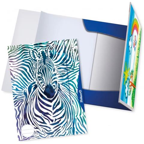 238205 cartella A3 Blu, Bianco - Foto 2