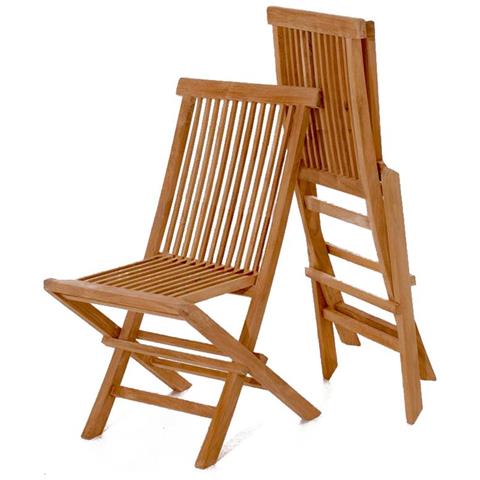 Tavolo Da Giardino Ovale 10 Posti E 10 Sedie In Teak Oliato Lubok - Foto 8