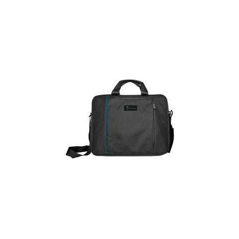 Tm-pcbag-bkb Borsa In Nylon Per Notebook Fino A 15.6' Black /blu - Foto 2