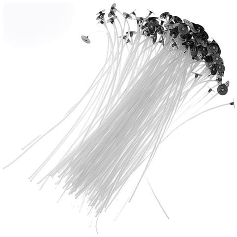 Stoppini Cerati Per Candele (20 Cm) 100 Pezzi Bianco - Foto 15