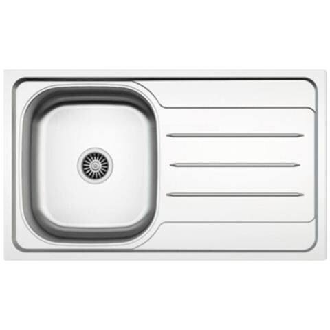 Lavello Incasso Cucina Mp861vdx Acciaio 86x50 Cm Una Vasca E Gocciolatoio Destro - Foto 1