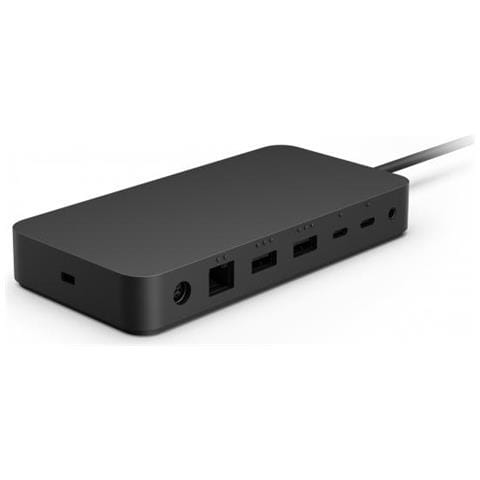 Surface Thunderbolt 4 Dock Cablato Nero - Foto 1