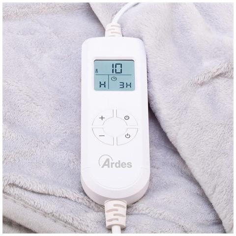Termocoperta AR4O180 10 Temperature Timer 10 Ore Potenza 120 Watt Dimensioni 180X130 cm - Foto 5