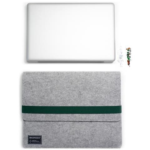 HR-014 borsa per laptop 38,1 cm (15") Cover Verde, Grigio - Foto 2