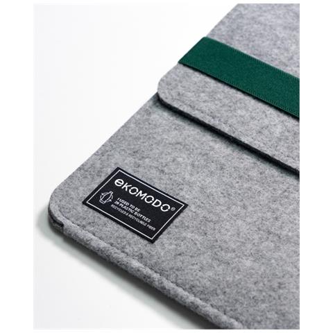 HR-014 borsa per laptop 38,1 cm (15") Cover Verde, Grigio - Foto 9