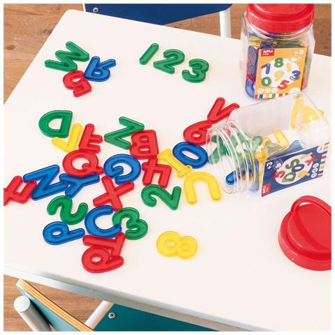 Gioco Educativo Trasparente Plastica Multicolore Numeri E Lettere - Foto 2