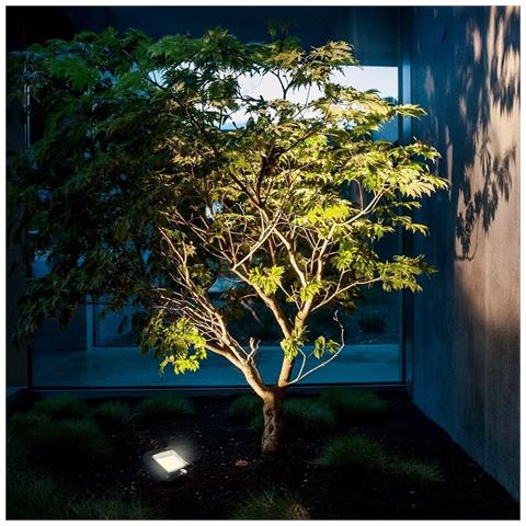 Applique Da Parete Mce438 Bianco Nero Acciaio Inossidabile A+ - Foto 2