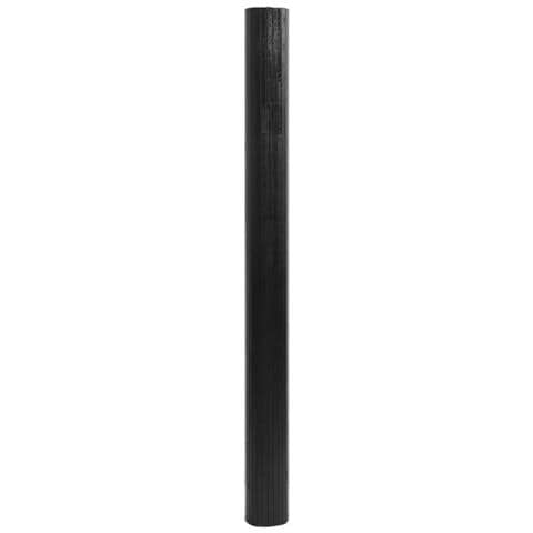 Tappeto Rettangolare Nero 80x100 Cm In Bambù - Foto 3