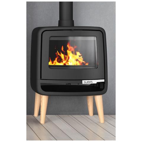 FR9016130B stufa Libera installazione A legna Nero - Foto 4