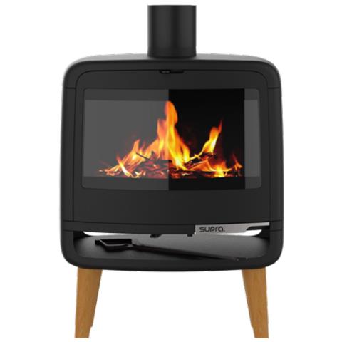 FR9016130B stufa Libera installazione A legna Nero - Foto 2