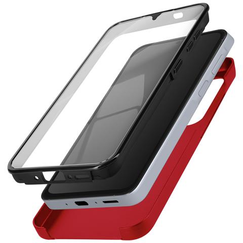 Cover 360° Per Samsung A35 Retro Rigido E Fronte Touchscreen - Foto 5