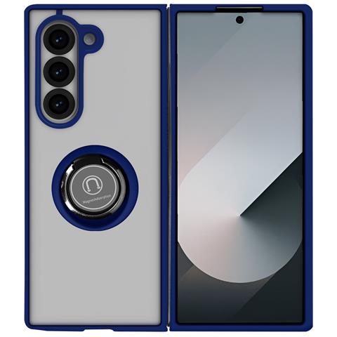 Cover Per Samsung Galaxy Z Fold6 Anello Magnetico Supporto Video - Foto 1